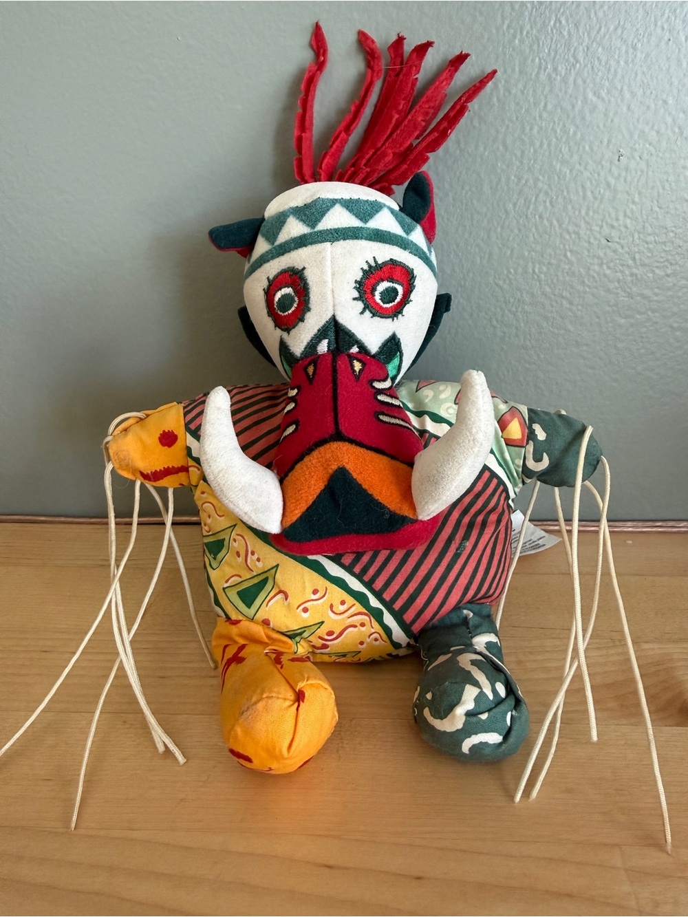 Disney Lion King Broadway Plush Trickster #3 Puppet Doll Animal Kingdom Park Toy